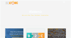 Desktop Screenshot of bizatomic.net